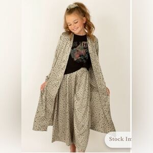 NWT joyfolie girls size 12 robe